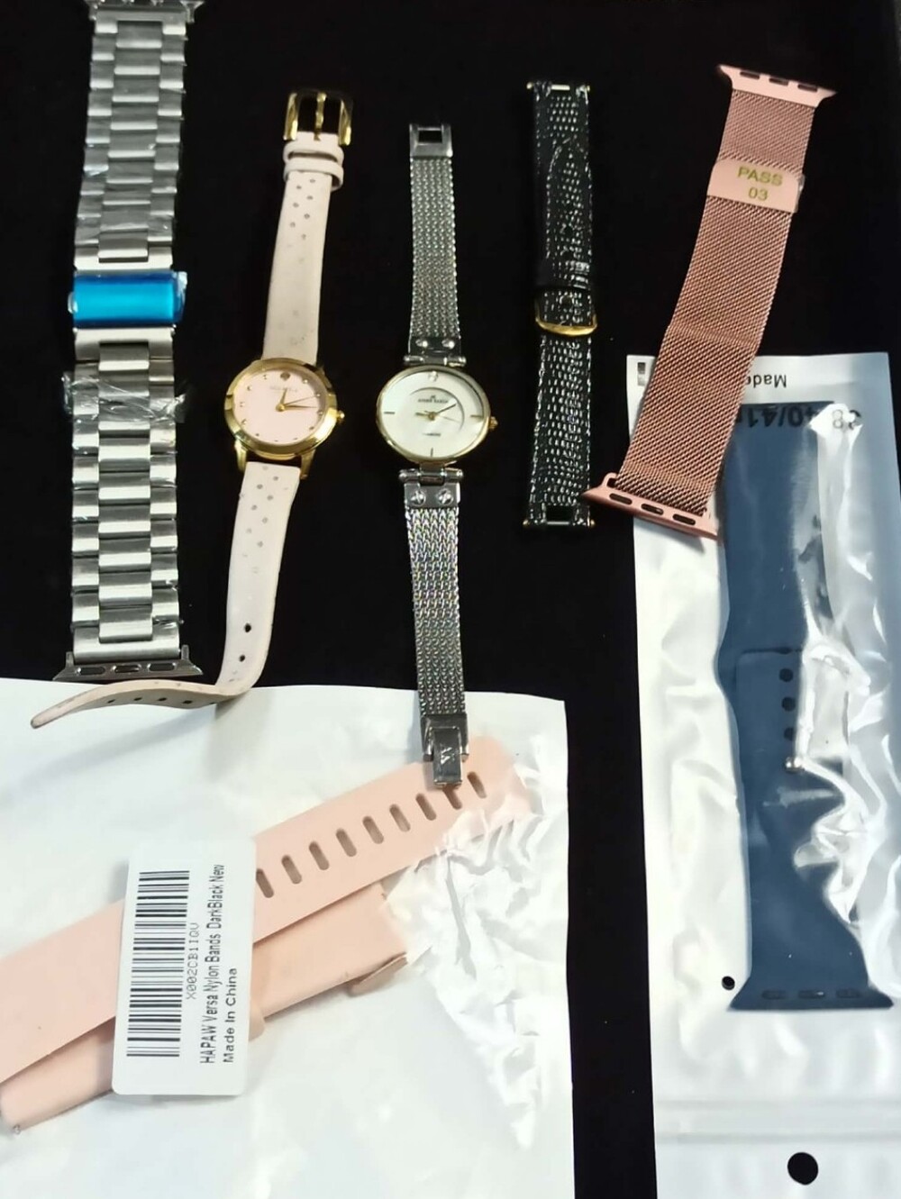 KATE SPADE ANNE KLEIN Women’s Watch Untested Lot ,New Watch Bands